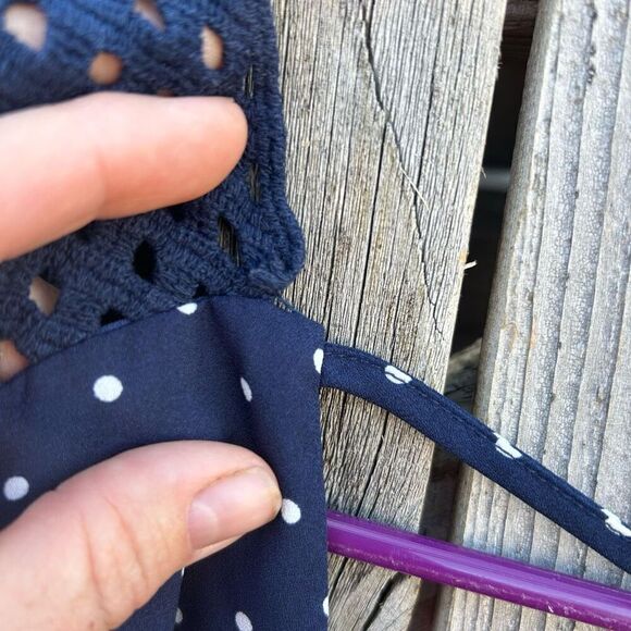 Maurice’s blouse camisole small crochet lace - Picture 7 of 7